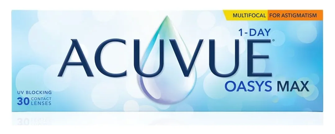 Acuvue Oasys MAX 1-Day Multifocal for Astigmatism