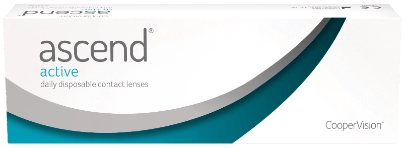 Ascend Active endagslinse-eske