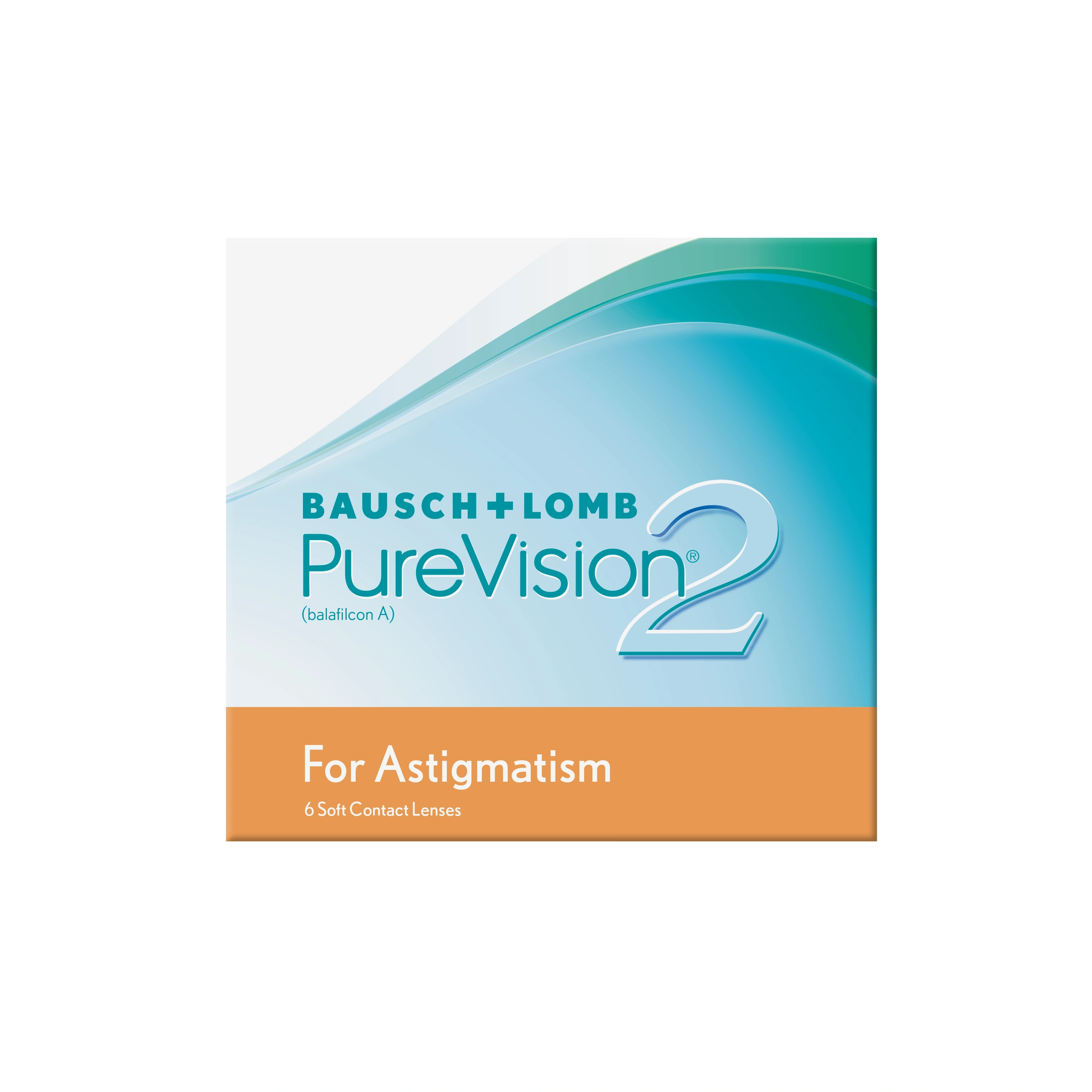 PureVision 2 HD for Astigmatisme, 6 linser - Front