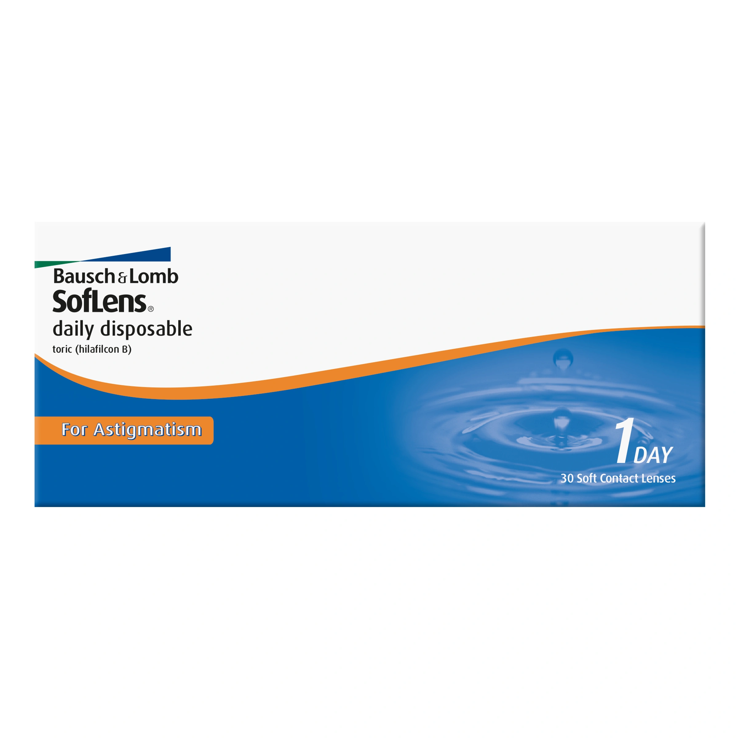 SofLens Daily Disposable Toric, 30 linser - Front