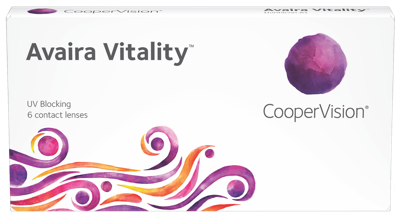 Avaira Vitality, 6 linser - Front