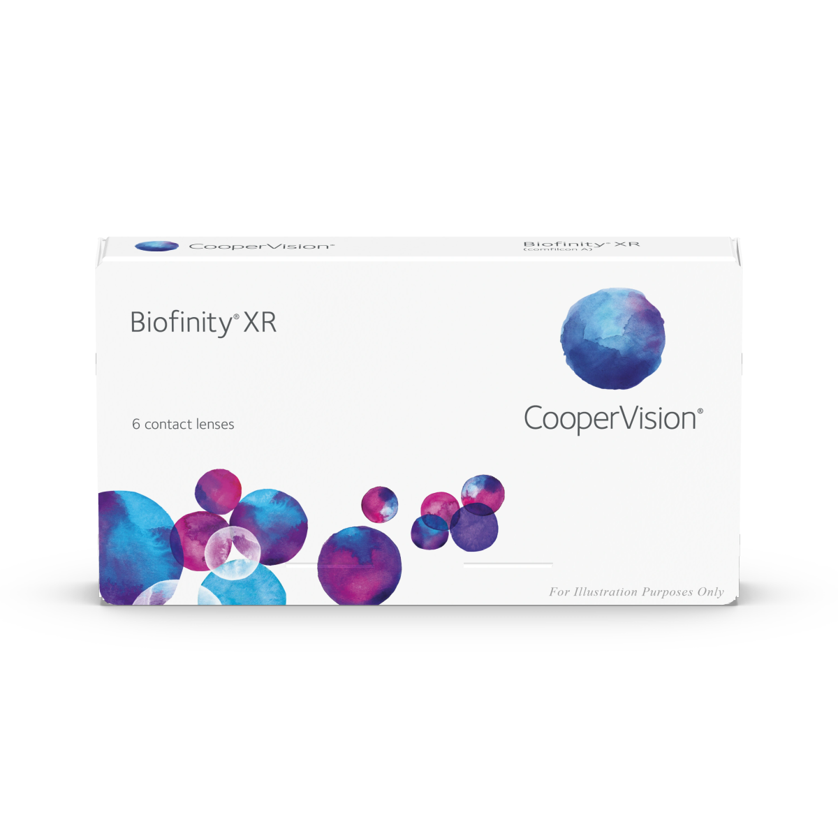Biofinity XR, 6 linser - Front