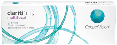 Clariti 1-Day Multifocal, 30 linser - Front